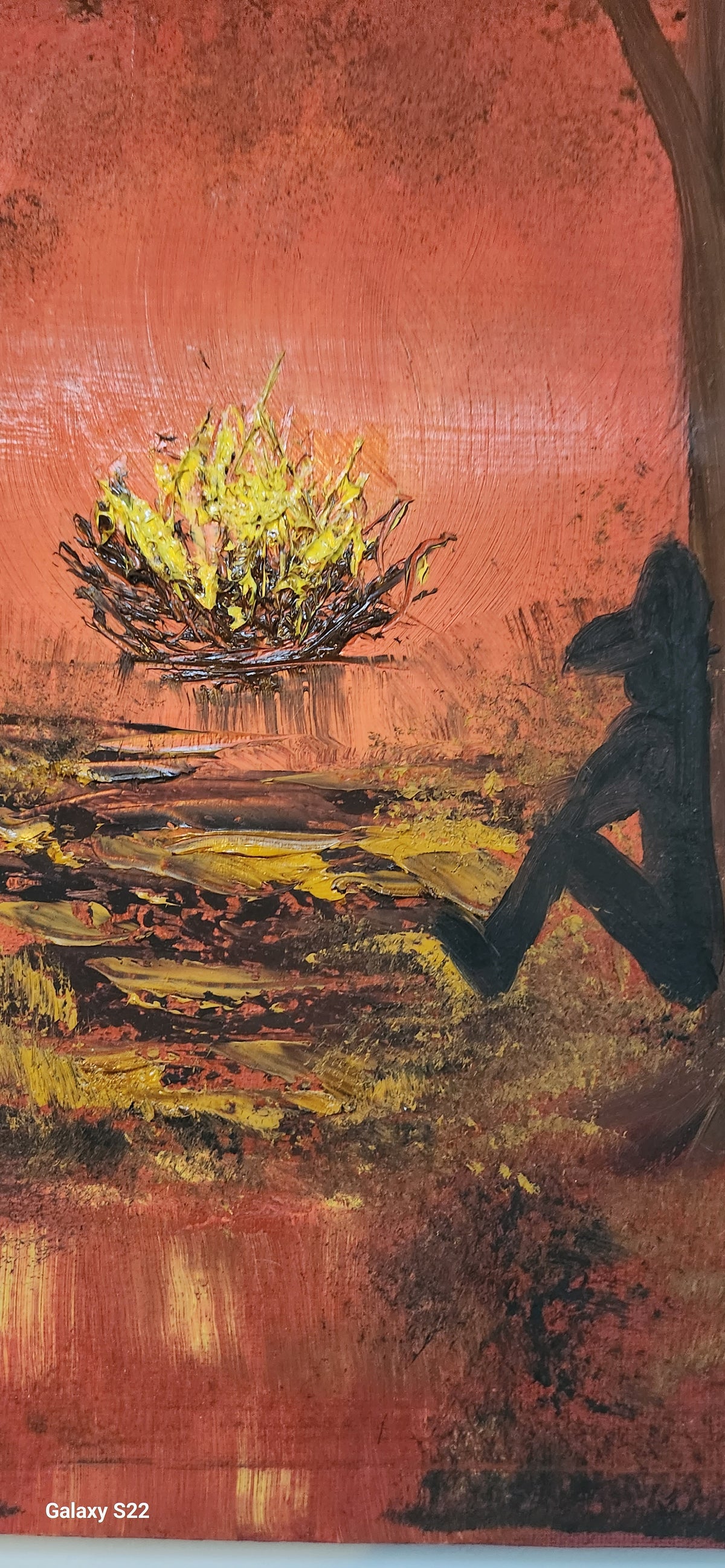 16x20 Oil Painting /My Cowboy Campfire SOLD!!!!