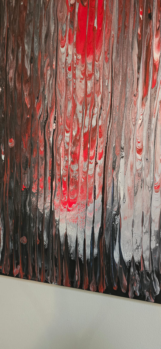 24x30 Abstract Art Acrylic Painting